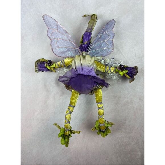Vintage Mark Roberts Collection Fairy Mythical Magical Purple and Green Faye - Picture 5 of 7